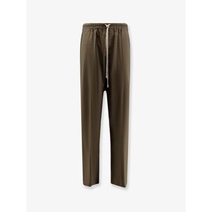 Rick Owens Men Organic Cotton And Certified Silk Trousers